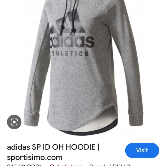 2/$50 New Adidas hoody ladies size LG - Picture 3 of 3